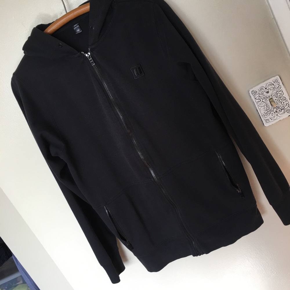 Armada Black Zipper Hoodie size Small